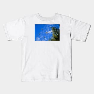 Tante ju airplane / Swiss Artwork Photography Kids T-Shirt